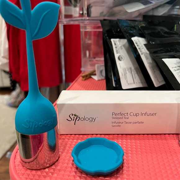 Sipology Perfect Cup Infuser -Teal - Picture 1 of 4